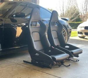 Porsche 991 RestOfWorld Folding Carbon Bucket Seat, Gs 10.000,00